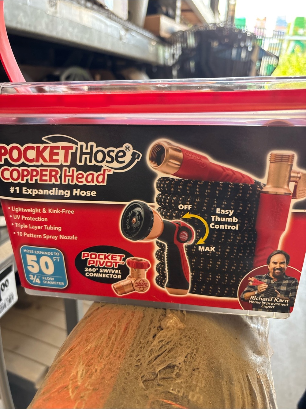 Expanding Garden Hose - Red